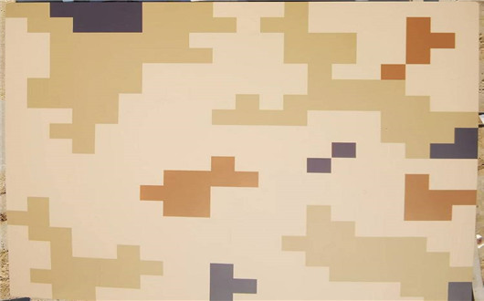 奉节荒漠迷彩漆喷涂