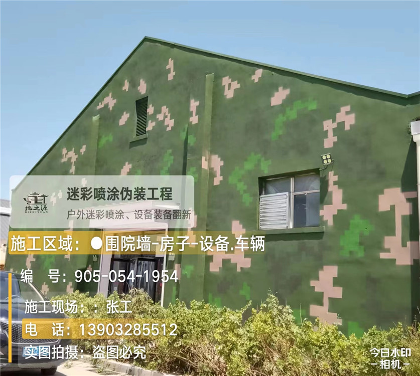 奉节外墙数码迷彩漆施工报价清单（100㎡标准墙面测算）